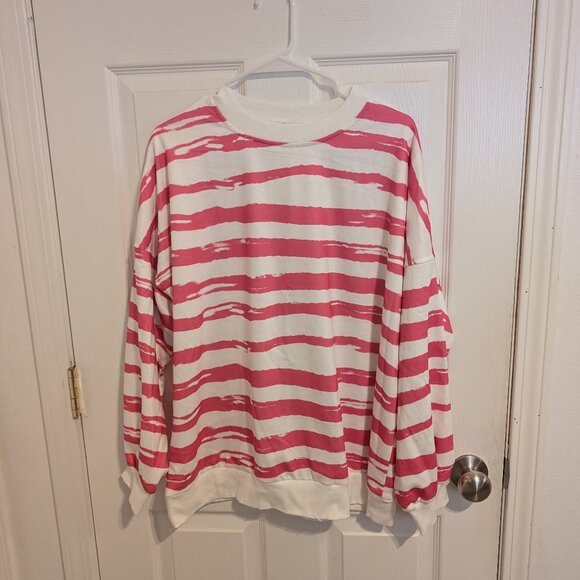 Animal Print Crewneck Sweater - Picture 1 of 3